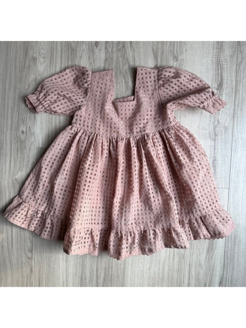 Noralee Mauve checkered Dress